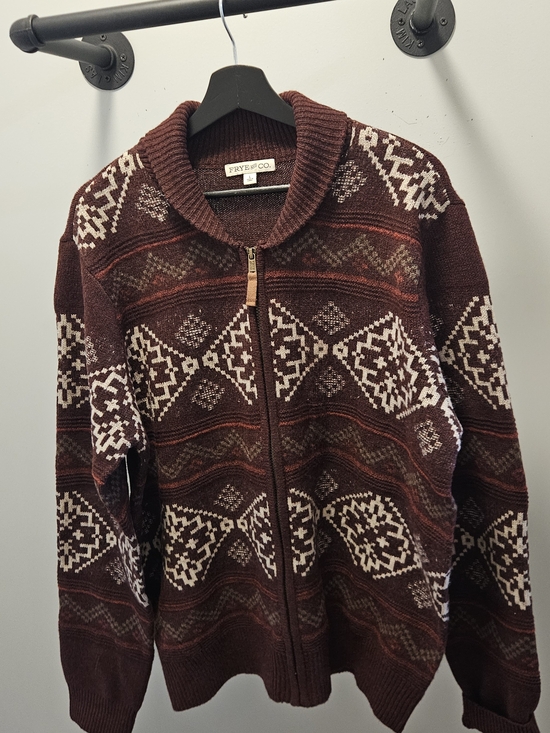FRYE AND CO. Other - Frye & Co Zip Front Aztec Sweater